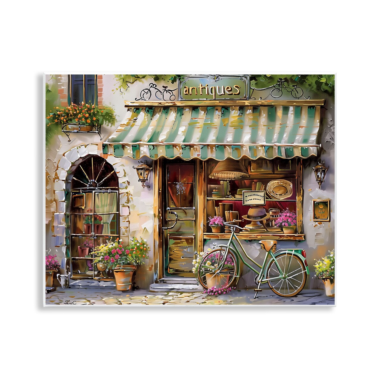 Stupell Industries Charming Antique Shop Wall Plaque Design by Arlington Prints